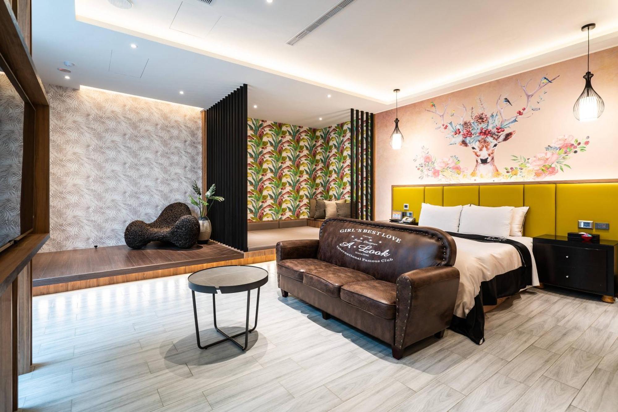 Aquarius Motel 台中市 エクステリア 写真